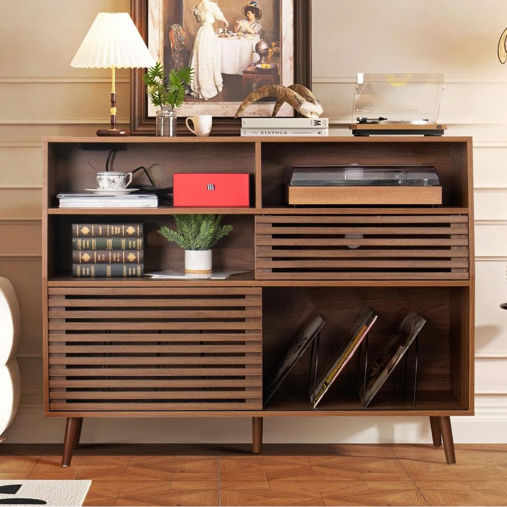 Tables - Jluomei Large Record Player Stand, -Century