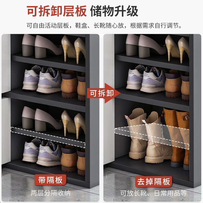 Simple Multi-layer Dustproof S - Shoe Rack Cabinet Narrow Entryway 评论和价格