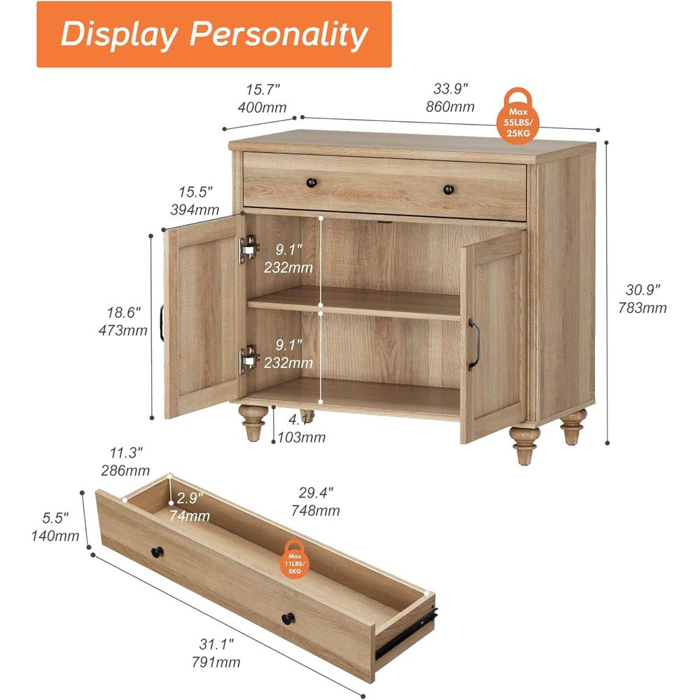 TV Stand or 43 inch TV with 2  - Storage 评论和价格