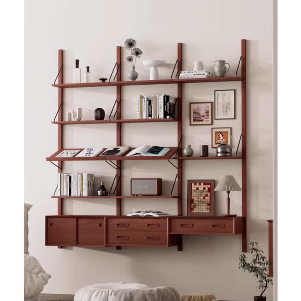 Retro Solid Wood Living Room W - Storage 评论和价格