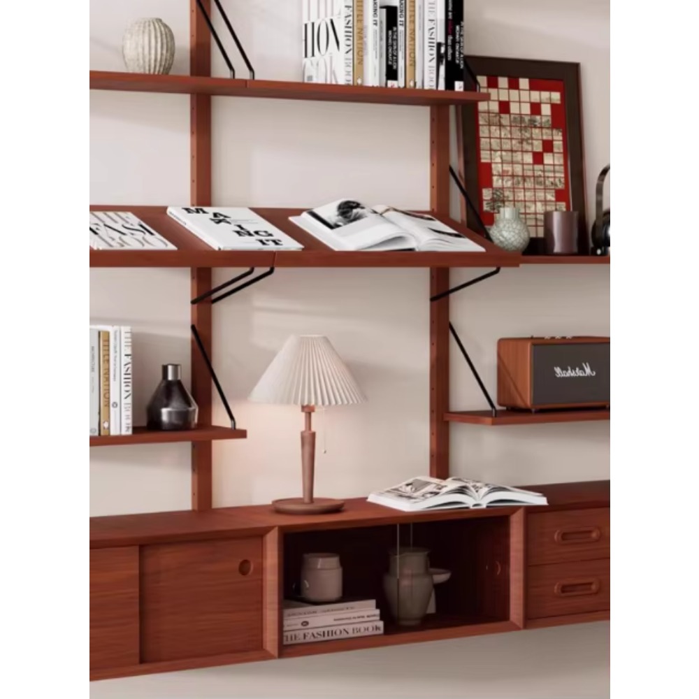 Retro Solid Wood Living Room W - Storage 评论和价格