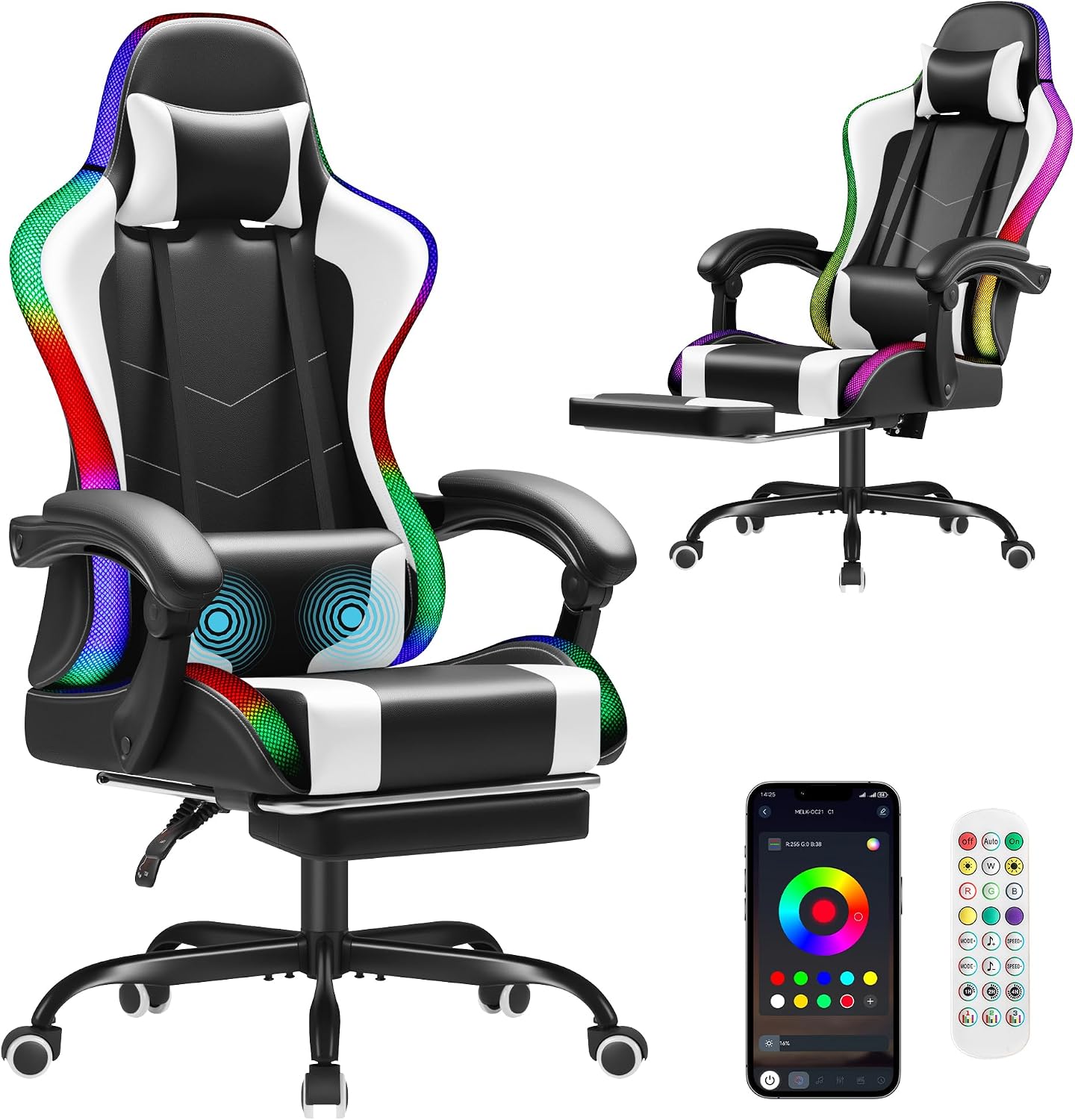 Homall Gaming Chair, Ergonomic - Sofas 评论和价格