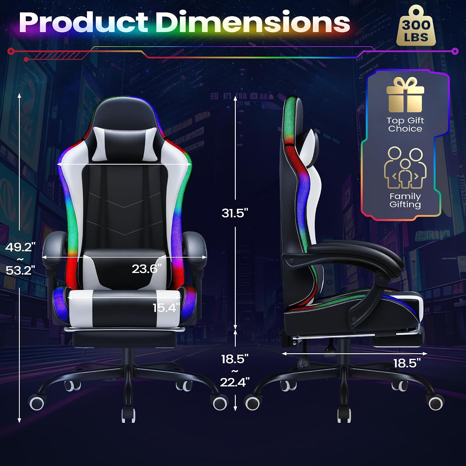 Homall Gaming Chair, Ergonomic - Sofas 评论和价格