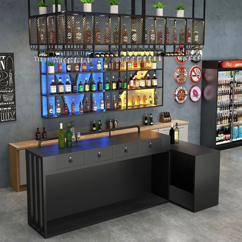 Wall Mounted Wrought Iron Wine - Storage 评论和价格
