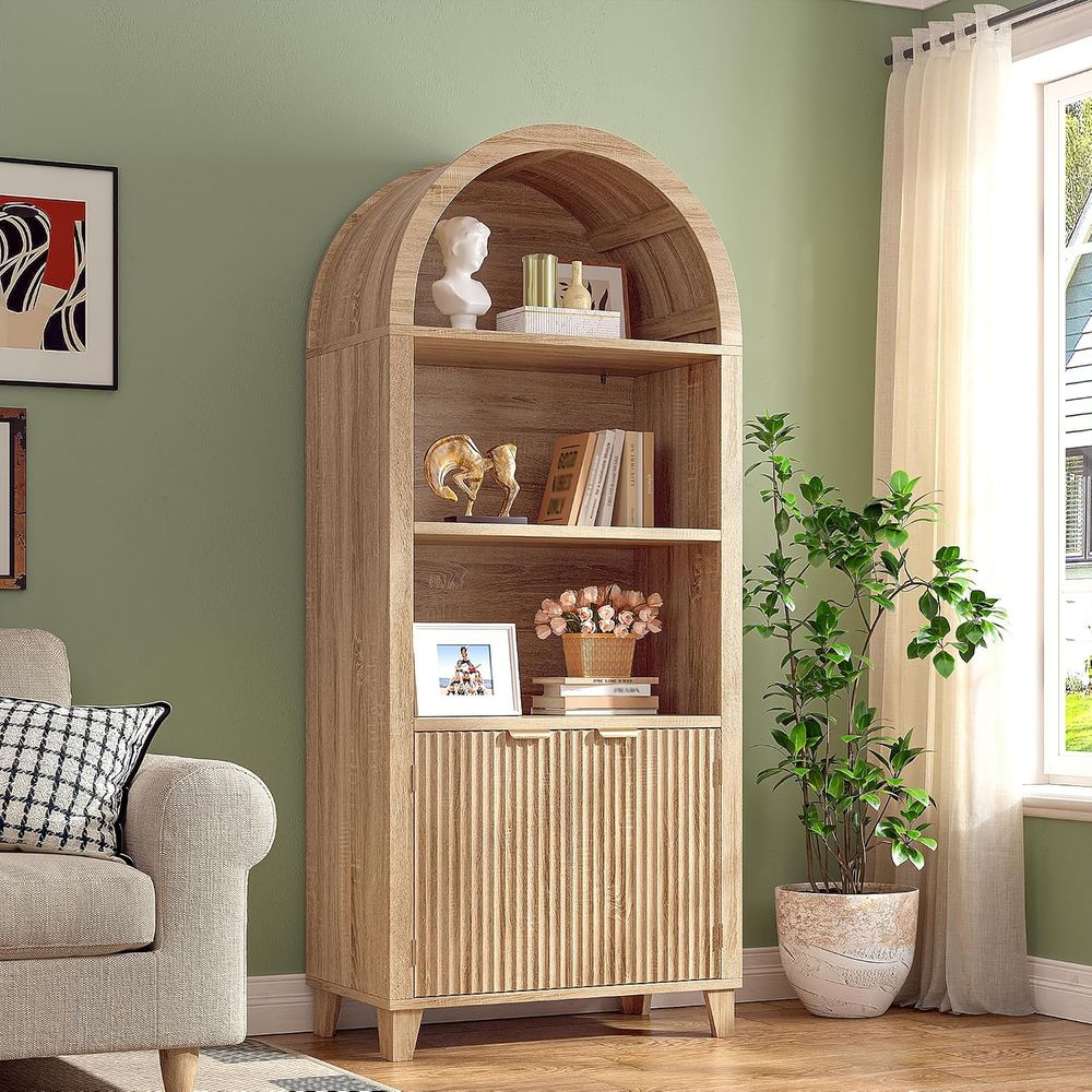 Arched Cabinet, 5-Tier Storage - Storage 评论和价格